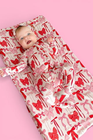 BE MINE BOWS DREAM CHANGING PAD