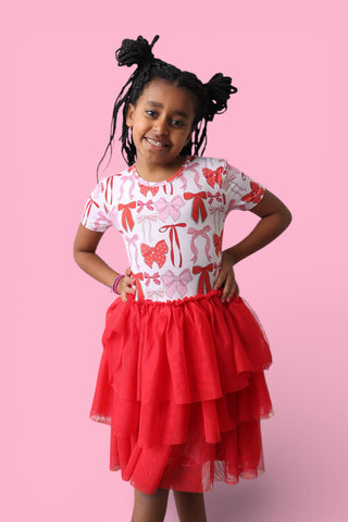 BE MINE BOWS DREAM TUTU DRESS