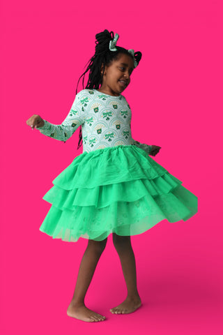 CLOVER & COINS DREAM TUTU DRESS