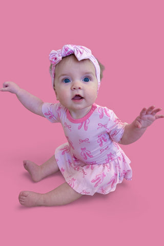 BALLET BOW BLISS DREAM BODYSUIT DRESS