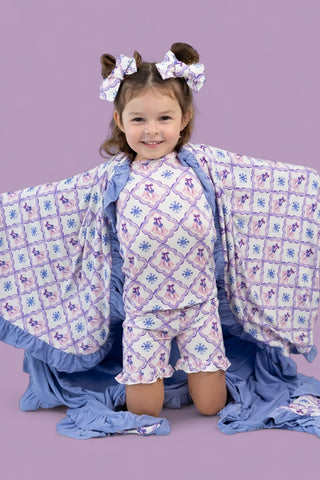 ICY WONDERLAND DREAM RUFFLE SHORT SET