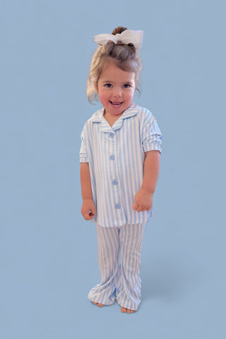 SEASIDE STRIPE DREAM GIRL'S FLARE SET