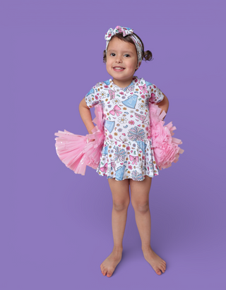 POM POWER DREAM BODYSUIT DRESS