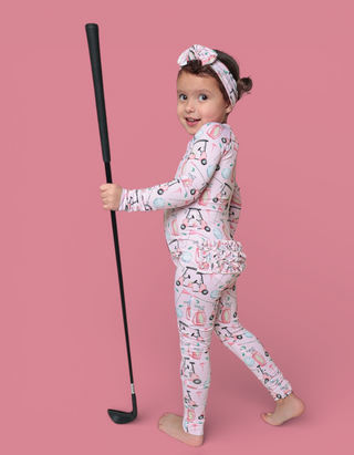 PRETTY AND PAR DREAM RUFFLE ROMPER