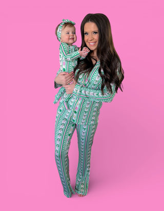 LUCKY RAINBOW RIBBONS DREAM RUFFLE ROMPER