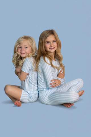 SEASIDE STRIPE DREAM SHORT SET