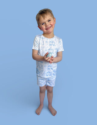 BLUEBELL EASTER TOILE DREAM SHORT SET
