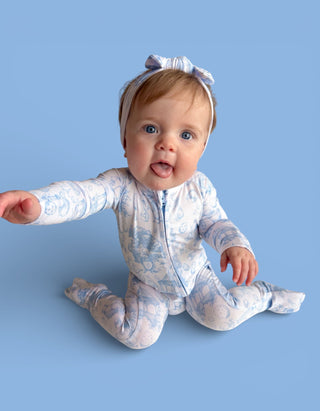 BLUEBELL EASTER TOILE DREAM ROMPER