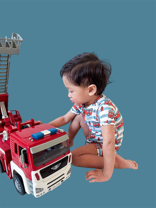 FIRETRUCK FRENZY DREAM SHORTIE