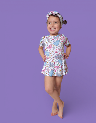 POM POWER DREAM BODYSUIT DRESS