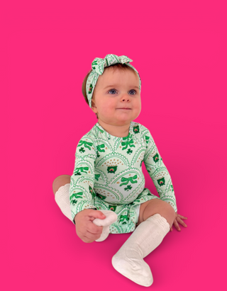 CLOVER & COINS DREAM BODYSUIT DRESS