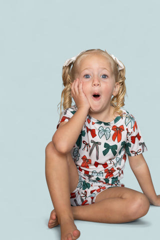 BE MERRY BOWS DREAM SHORT SET