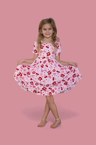 SEALED WITH LOVE DREAM RUFFLE DRESS
