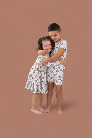 MILK & MERRY DREAM RUFFLE DRESS