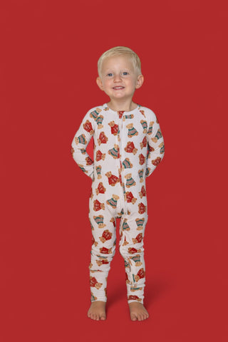 BEAR-Y COZY CHRISTMAS DREAM ROMPER