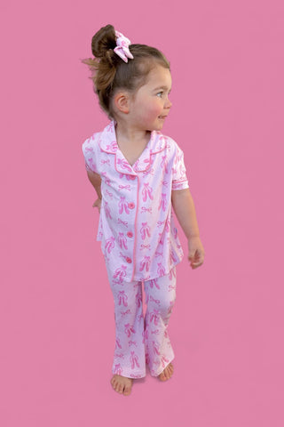 BALLET BOW BLISS DREAM GIRL'S FLARE SET