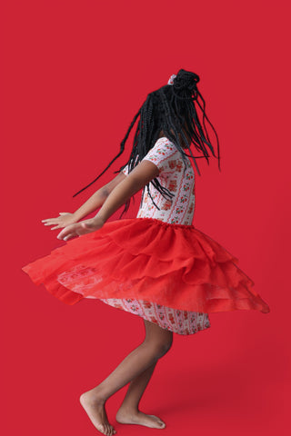 BERRY BEAR BLISS DREAM TUTU DRESS