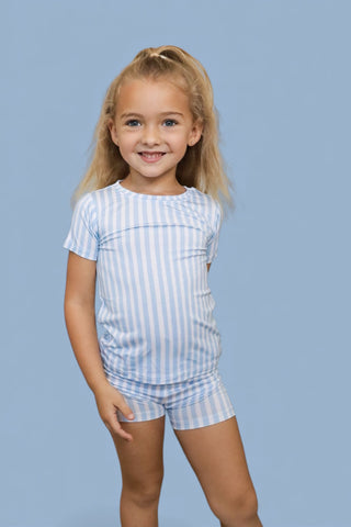 SEASIDE STRIPE DREAM SHORT SET