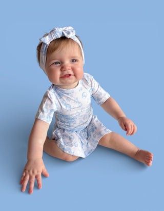 BLUEBELL EASTER TOILE DREAM BODYSUIT DRESS