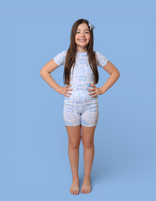 BLUEBELL EASTER TOILE DREAM SHORT SET