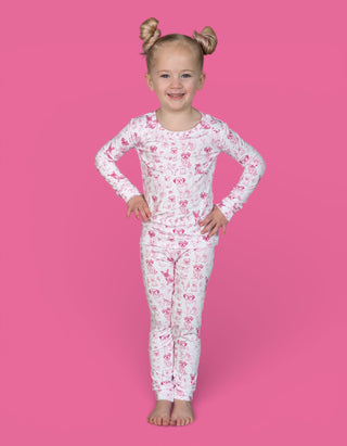 PINK PUPPY TOILE DREAM SET