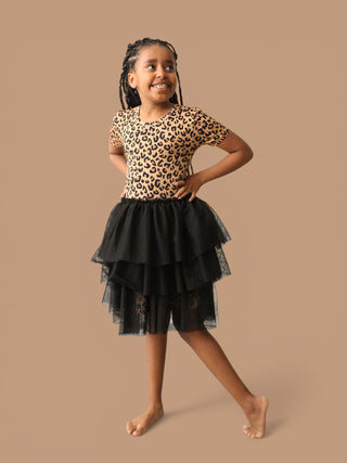 LEOPARD DREAM TUTU DRESS