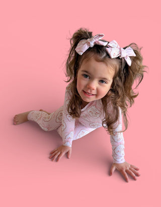 BUNNY BOW BLOSSOMS DREAM BOW HAIR CLIPS