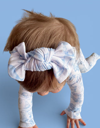 BLUEBELL EASTER TOILE DREAM BOW