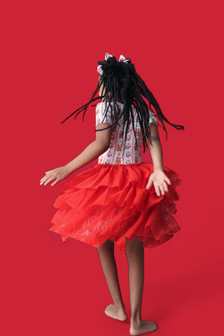 BERRY BEAR BLISS DREAM TUTU DRESS