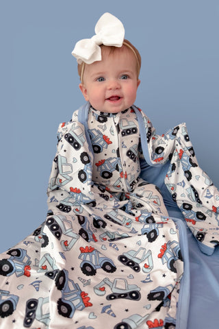 LOVE UNDER CONSTRUCTION DREAM BLANKET