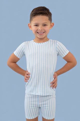 SEASIDE STRIPE DREAM SHORT SET