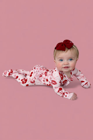 SEALED WITH LOVE DREAM RUFFLE ROMPER