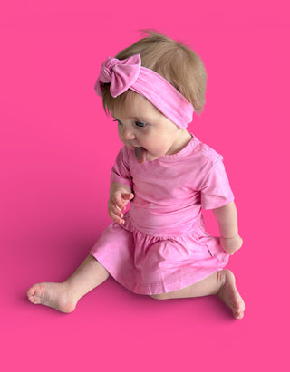 PINK DAYDREAM DREAM BODYSUIT DRESS