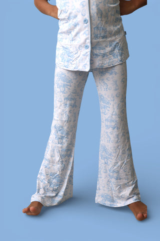 BLUEBELL EASTER TOILE DREAM GIRL'S FLARE SET