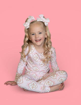 BUNNY BOW BLOSSOMS DREAM BOW HAIR CLIPS