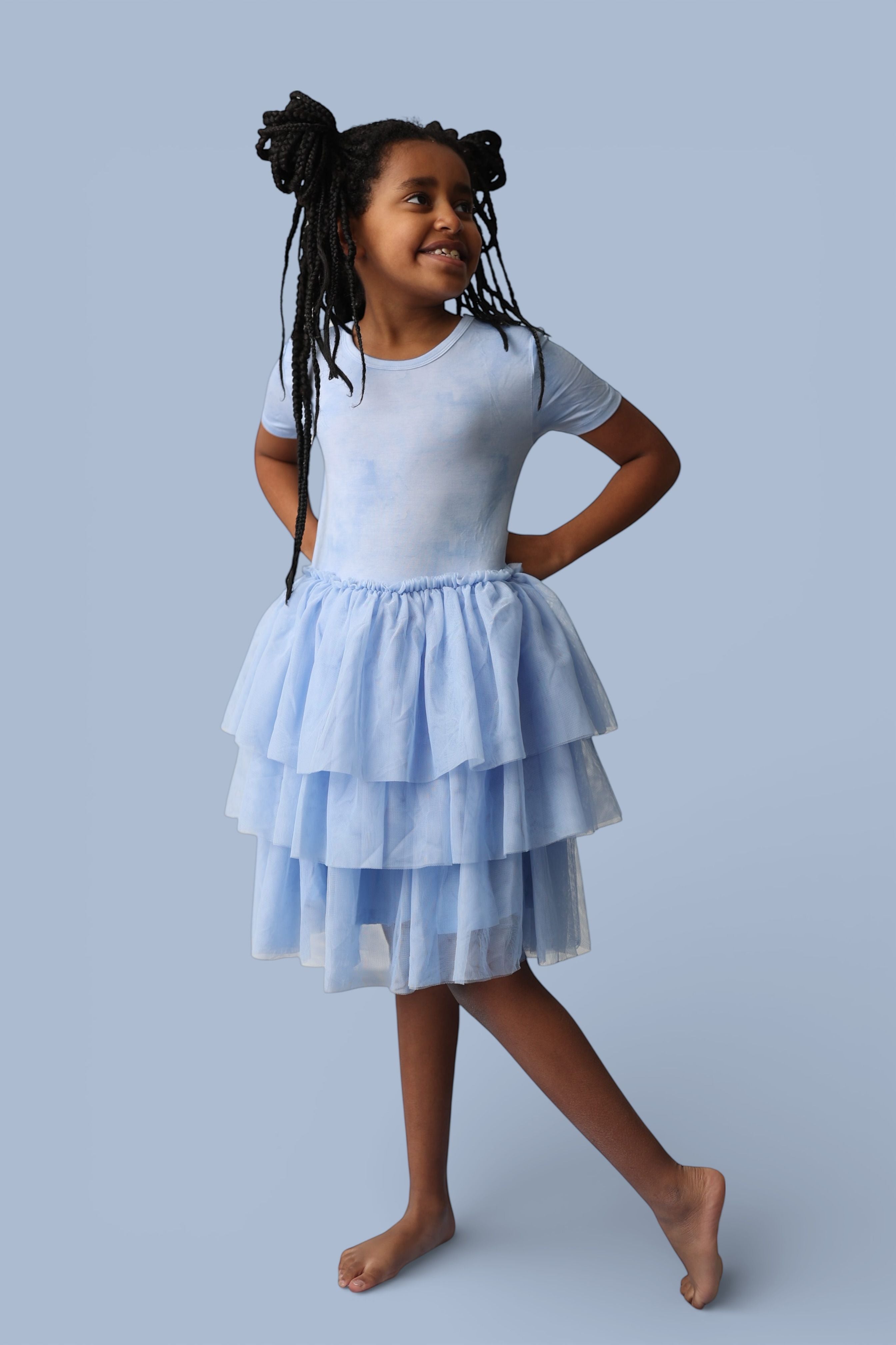 haze blue dress Haze Blue Dress Maison Bijou
