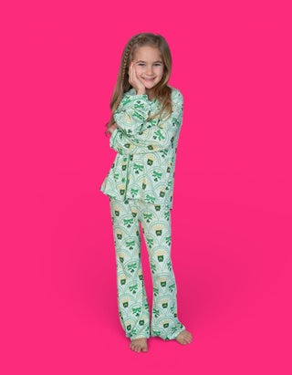 CLOVER & COINS DREAM GIRL'S FLARE SET