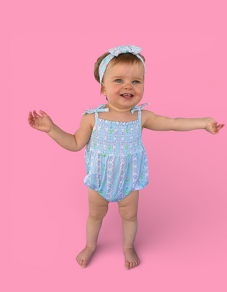 WHIMSY TULIP DREAM BUBBLE ROMPER